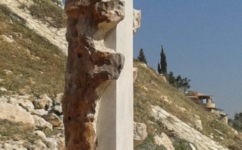 "Dreams and Reality" work by stone sculptor tanya preminger